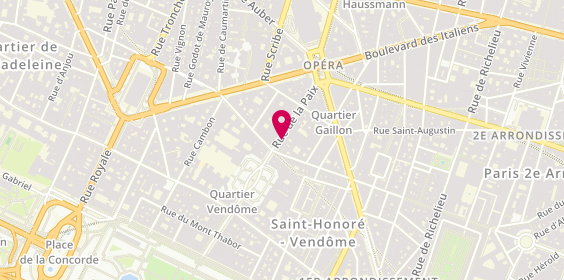 Plan de Haimour Omar, 4 Rue Paix, 75002 Paris