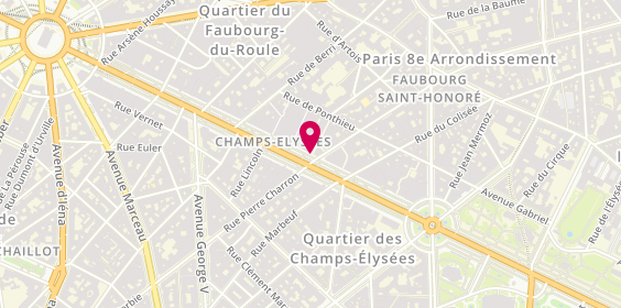 Plan de Moto Dilligence, 66 Avenue des Champs-Elysées, 75008 Paris