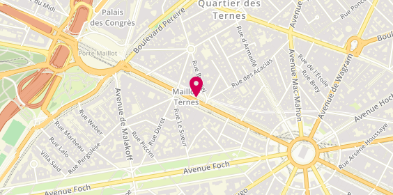 Plan de Moto Taxi Aeroprestige Taxi Moto, 41 Avenue de la Grande Armée, 75017 Paris