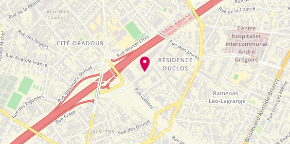 Plan de Benaoudia Nordi, 61 Rue Fraternité, 93230 Romainville