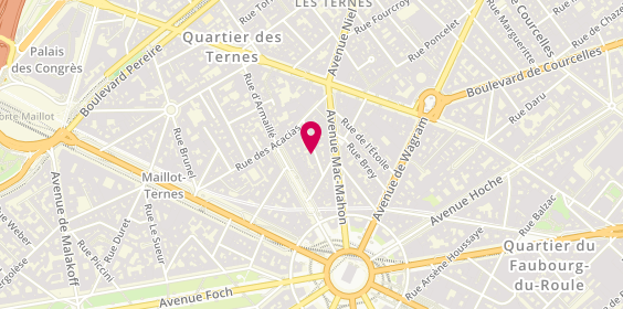 Plan de Taxi Moto Trafikjam, 11 Rue de l'Arc de Triomphe, 75017 Paris
