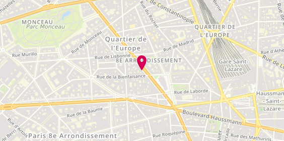 Plan de Must Limousine Paris, 71 Boulevard Malesherbes, 75008 Paris