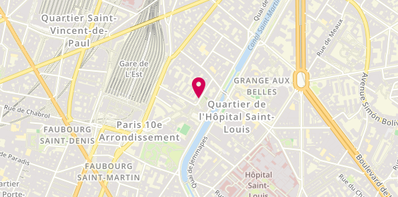 Plan de Bari Younous, Et 1 Porte 26 3 Rue Robert Blache, 75010 Paris