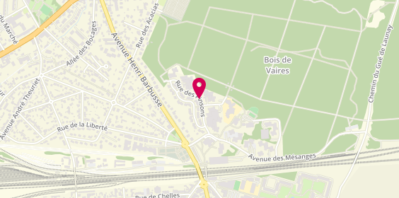 Plan de Chevry Norbert, 8 Rue Pinsons, 77360 Vaires-sur-Marne