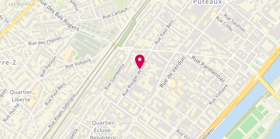 Plan de Lafont Edouard, 72 Rue Rouget de Lisle, 92150 Suresnes