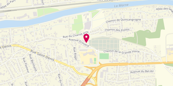Plan de Taxi Antunes, 6 Avenue Grouard, 77400 Lagny-sur-Marne