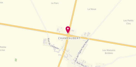Plan de La Diligence Champenoise, 56 Rue Ormeaux, 51270 Champaubert