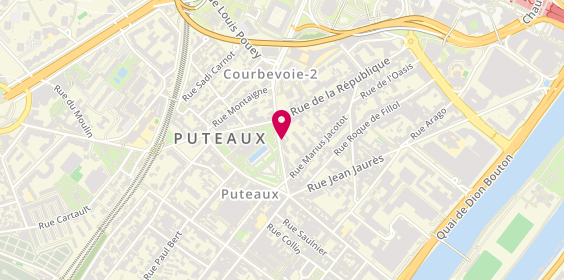 Plan de Citygold, 14 Rue Anatole France, 92800 Puteaux