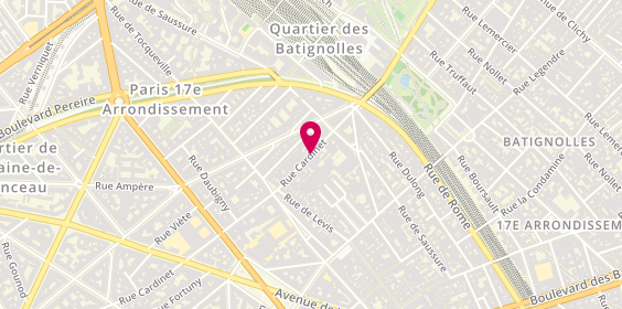 Plan de LeCab, 114 Rue Cardinet, 75017 Paris