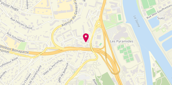 Plan de Jade Pierre, Taxi de Saint Germain en Laye 3 Rue Raidillon, 78230 Le Pecq