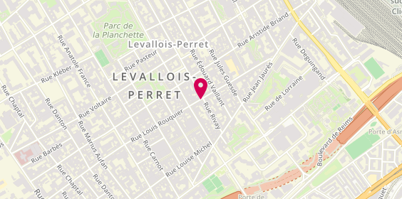 Plan de Pedregal silva Juan, 103 Rue Louis Rouquier, 92300 Levallois-Perret