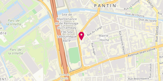 Plan de Charron Alain, 10 Rue Scandicci, 93500 Pantin