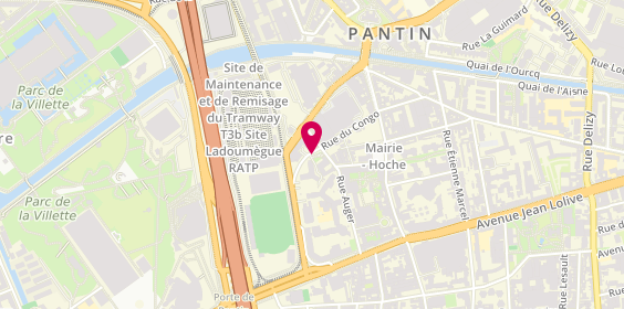 Plan de Savoja Francois, 26 Rue de Scandicci, 93500 Pantin