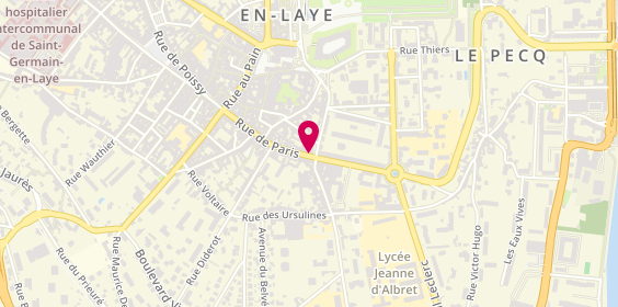 Plan de Evrat Stephane, 61 Rue de Paris, 78100 Saint-Germain-en-Laye