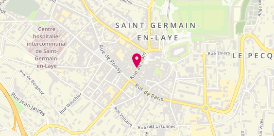Plan de Taxi Accueil, 31 Rue au Pain, 78100 Saint-Germain-en-Laye