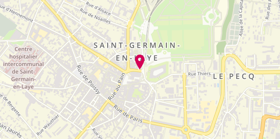 Plan de Taxis-Pro78, 1 Rue Salomon Reinach, 78100 Saint-Germain-en-Laye