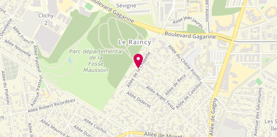 Plan de El otmani Farid, 78 B Allées Chapelle, 93390 Clichy-sous-Bois