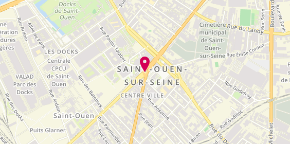 Plan de Taxis, Place République, 93400 Saint-Ouen