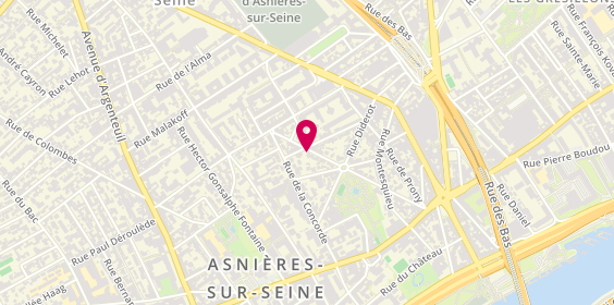 Plan de Jankovic Predislav, 34 Rue Jean Jacques Rousseau, 92600 Asnières-sur-Seine