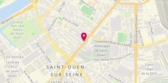 Plan de Charrad Mazen, 31 Boulevard Jean Jaurès, 93400 Saint-Ouen