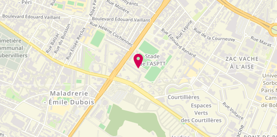 Plan de Gousse, 10 Rue la Fontaine, 93500 Pantin