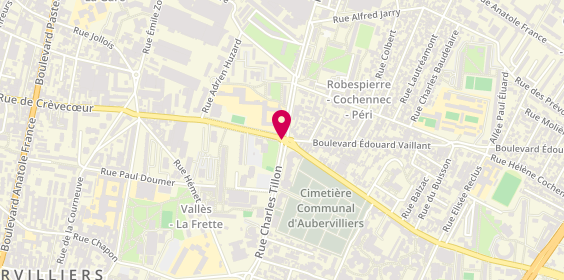 Plan de Motaxy, 25 Rue Charles Tillon, 93300 Aubervilliers