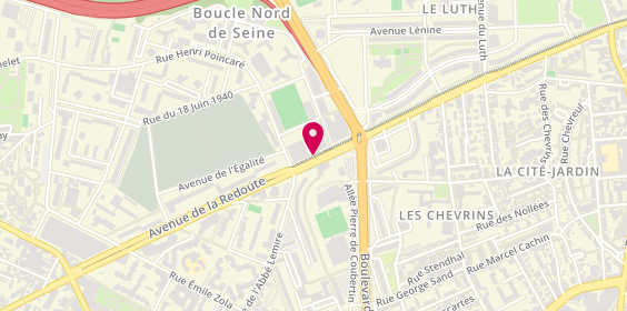 Plan de El Habbay Ahmed, 17 Avenue Redoute, 92600 Asnières-sur-Seine