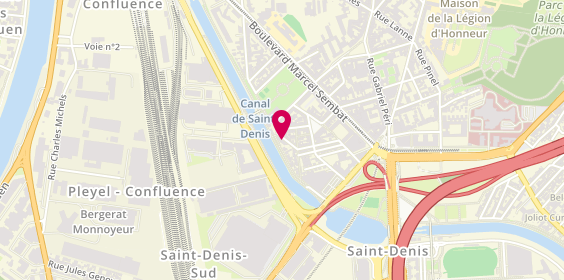 Plan de Liberty Shuttle, 4 Rue Samson, 93200 Saint-Denis