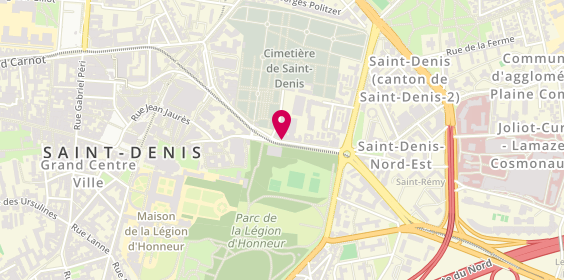 Plan de El Beji Chaouki, 3 Rue Emile Chrétien, 93200 Saint-Denis