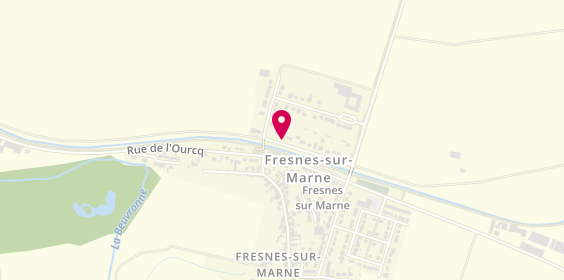 Plan de Leriche Jacques, Taxi de Lagny Sur Marne 22 Rue Croix Blanche, 77410 Fresnes-sur-Marne