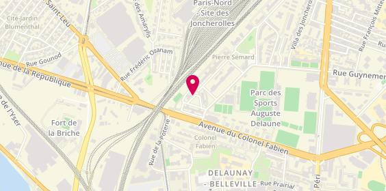 Plan de Torqui Mhammed, 3 Place Julian Grimau, 93200 Saint-Denis