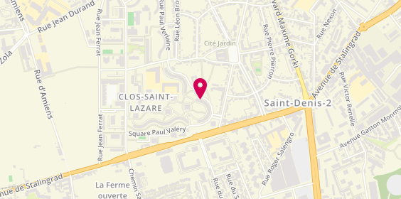 Plan de Charles Frantzy, 32 Rue Alphonse de Lamartine, 93240 Stains