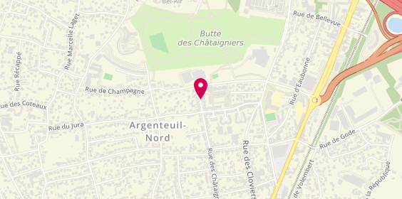 Plan de Leray Safia, 114 Rue Châtaigniers, 95100 Argenteuil