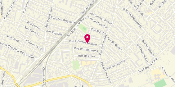Plan de Gharzouli Ahmed, 28 Rue Clément Lecuyer, 93240 Stains