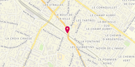 Plan de Salah Eddine Abdellah, 40 T Boulevard Joffre, 95240 Cormeilles-en-Parisis