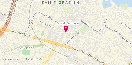 Plan de Sene Anthony, Taxi de Neuilly 5 Allées Commerces, 95210 Saint-Gratien
