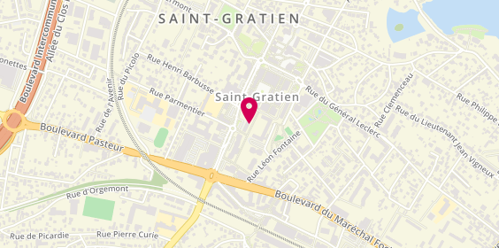 Plan de Gabriel International Consulting, 4 Allée des Commerces, 95210 Saint-Gratien