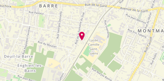 Plan de Diallo Amadou, Taxi de Paris 1 Rue Sourde, 95170 Deuil-la-Barre