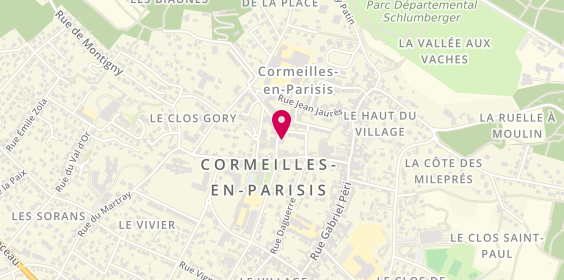 Plan de Taxi Cosmos, 7 Avenue Maurice Berteaux, 95240 Cormeilles-en-Parisis