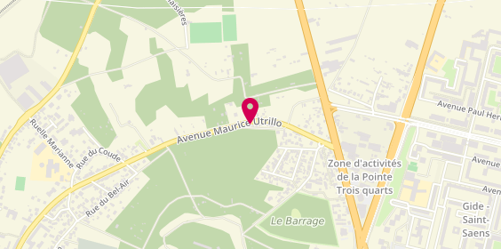 Plan de Allo Taxi 95, 74 Ter Boulevard Maurice Utrillo, 95410 Groslay