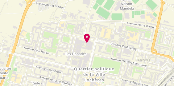 Plan de Borne Appel Taxi Sarcellois, 4 Place Navarre, 95200 Sarcelles