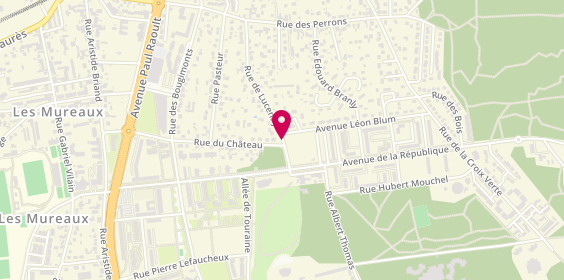 Plan de Peltier Marie-France, 52 Rue Lucenay, 78130 Les Mureaux