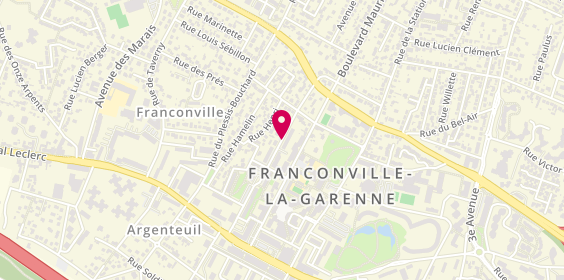 Plan de Diallo Abdourahmane, 6 Rue Closeaux, 95130 Franconville