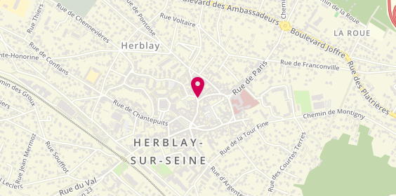 Plan de Abas Taxi Fabien, 5 Rue Pontoise, 95220 Herblay