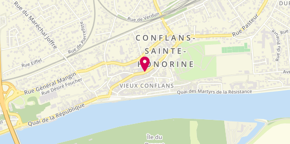Plan de Lopes Arnaldo, Taxi de Saint Germain en Laye 2 Allées Améthystes, 78700 Conflans-Sainte-Honorine