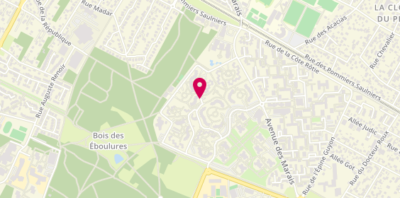 Plan de Diaf Maurad, 13 Rue Monts Rouges, 95130 Franconville