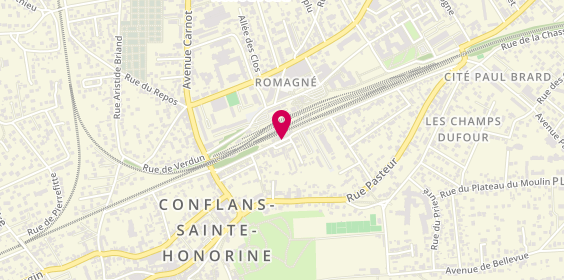 Plan de Taxis Station, Place Colonel Coutisson, 78700 Conflans-Sainte-Honorine