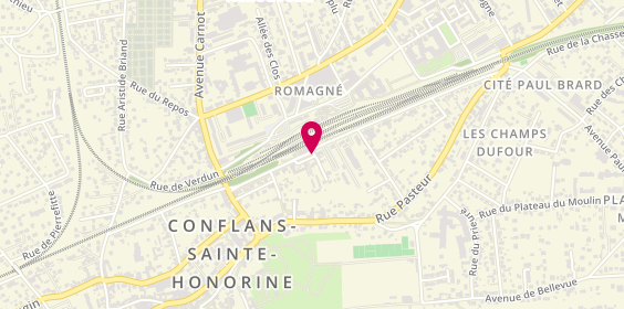 Plan de Taxis Station, Place Colonel Coutisson, 78700 Conflans-Sainte-Honorine