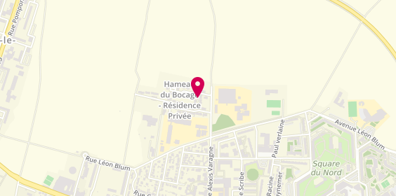 Plan de Boudjema Ahmed, 9 Rue Fleur de Marie, 95400 Villiers-le-Bel