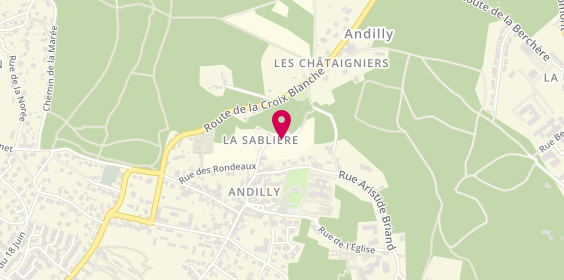 Plan de Taxi du Forum, 3 Rue Sabliere, 95580 Andilly